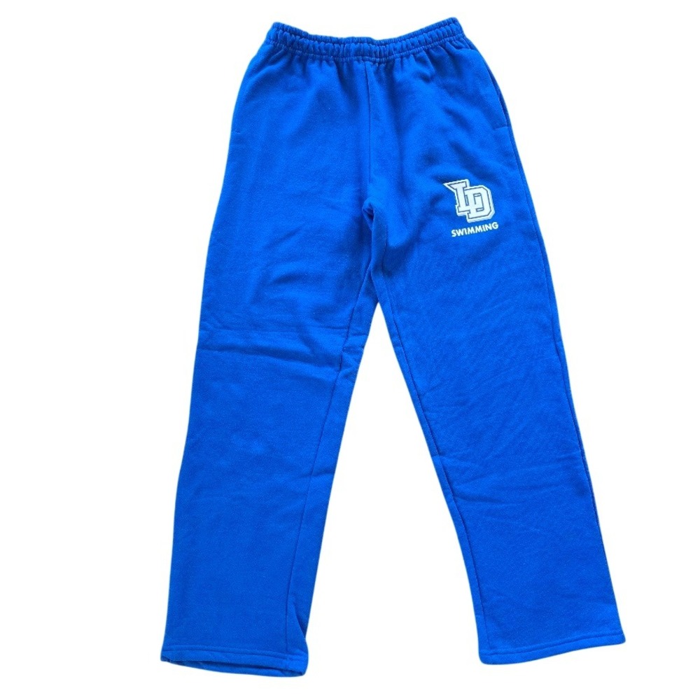 Gildan Blue Sweatpants LD Swimming Lower Dauphin Mens Small Joggers HS Sports